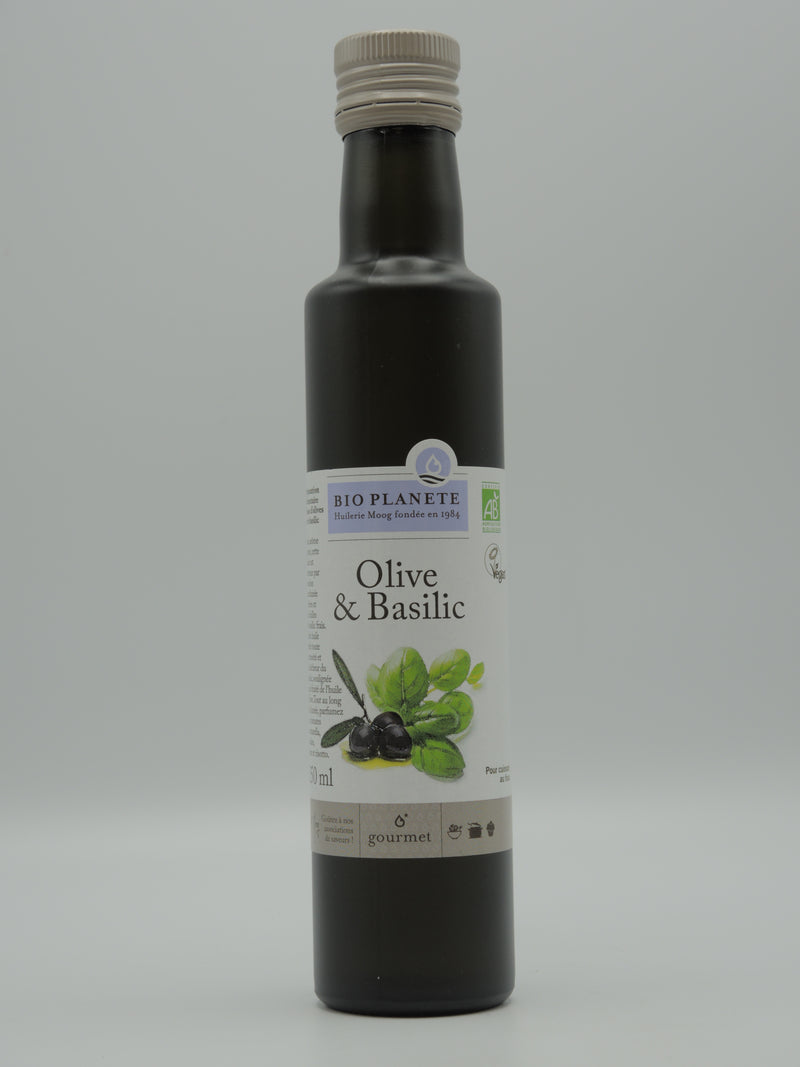 Huile Olive & Basilic, 100ml, Bio Planète