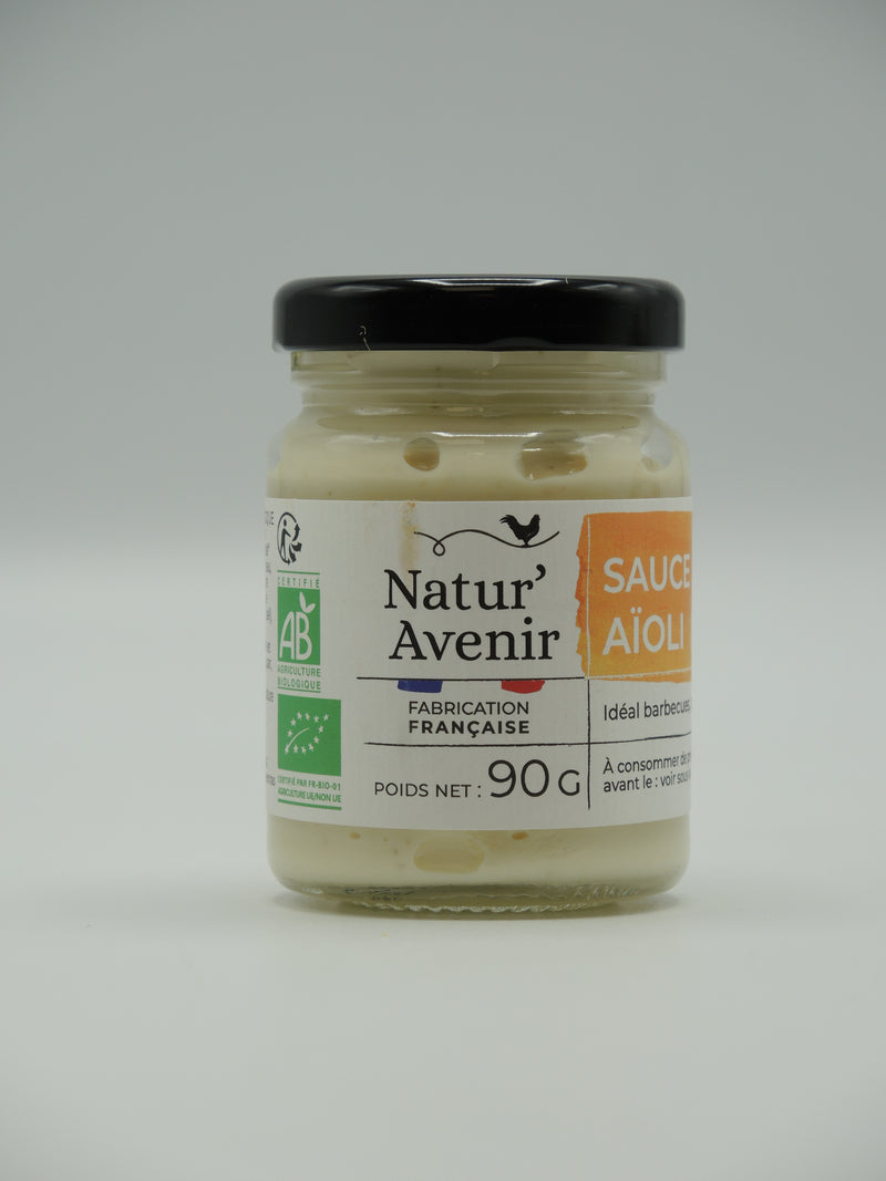 Sauce Aïoli, 90g, Natur'avenir