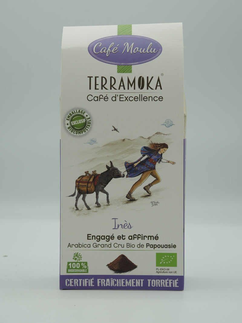 Café Moulu Bio 250g, Terramoka Inès