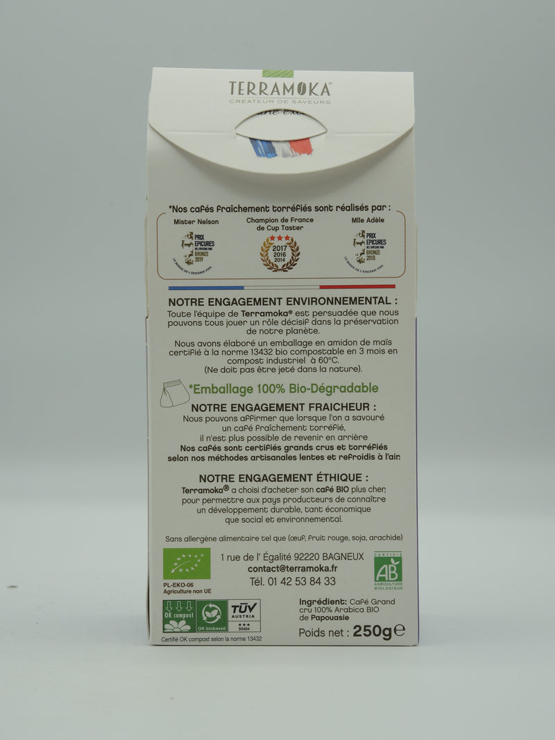 Café Moulu Bio 250g, Terramoka Inès