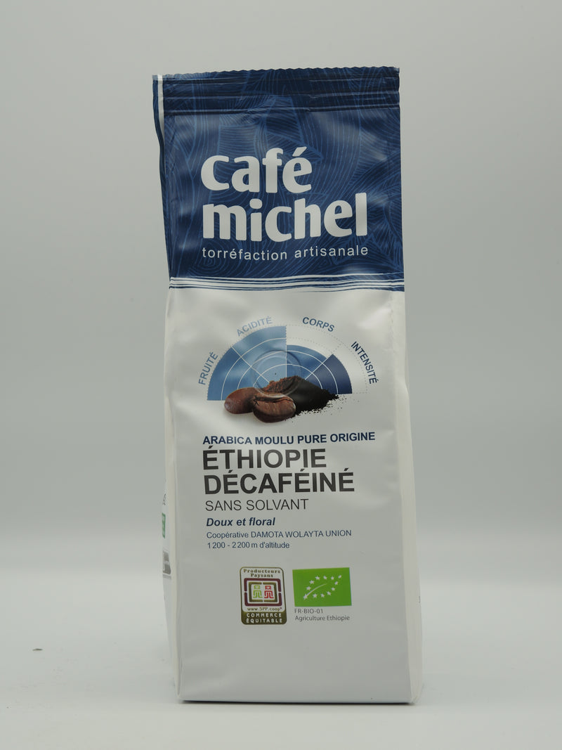 Café Décaféiné Éthiopie Moulu, Café Michel