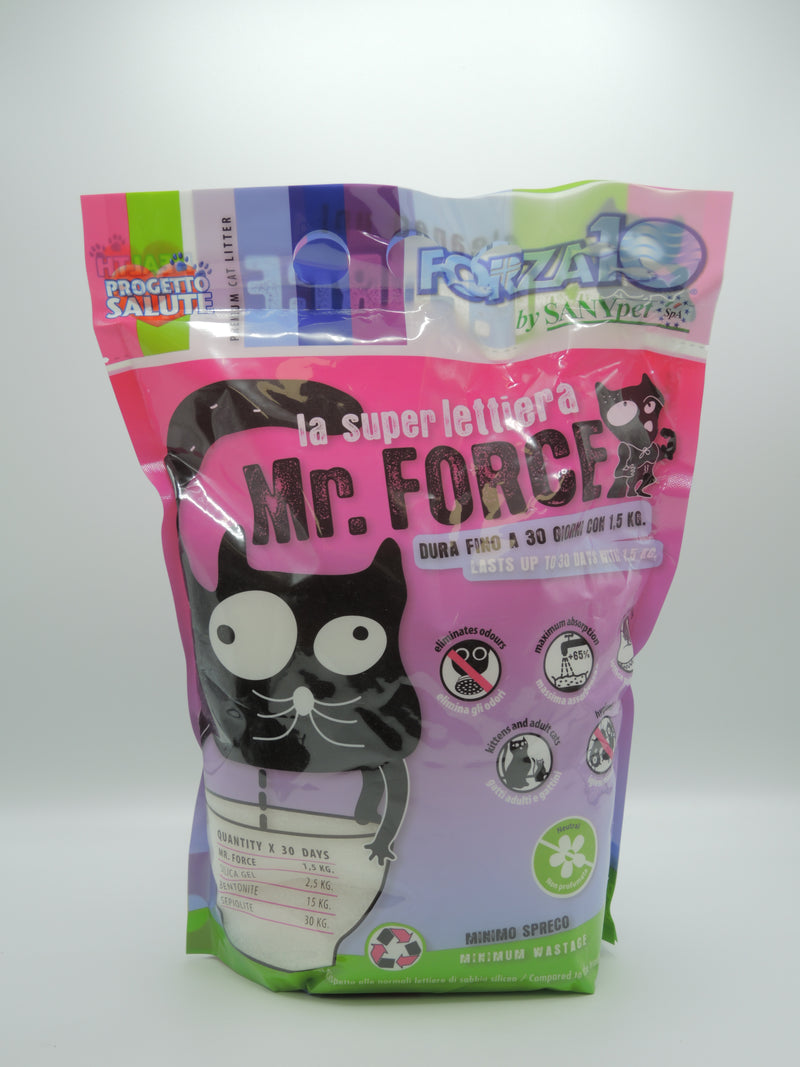 Litière pour animaux 100% silice organique