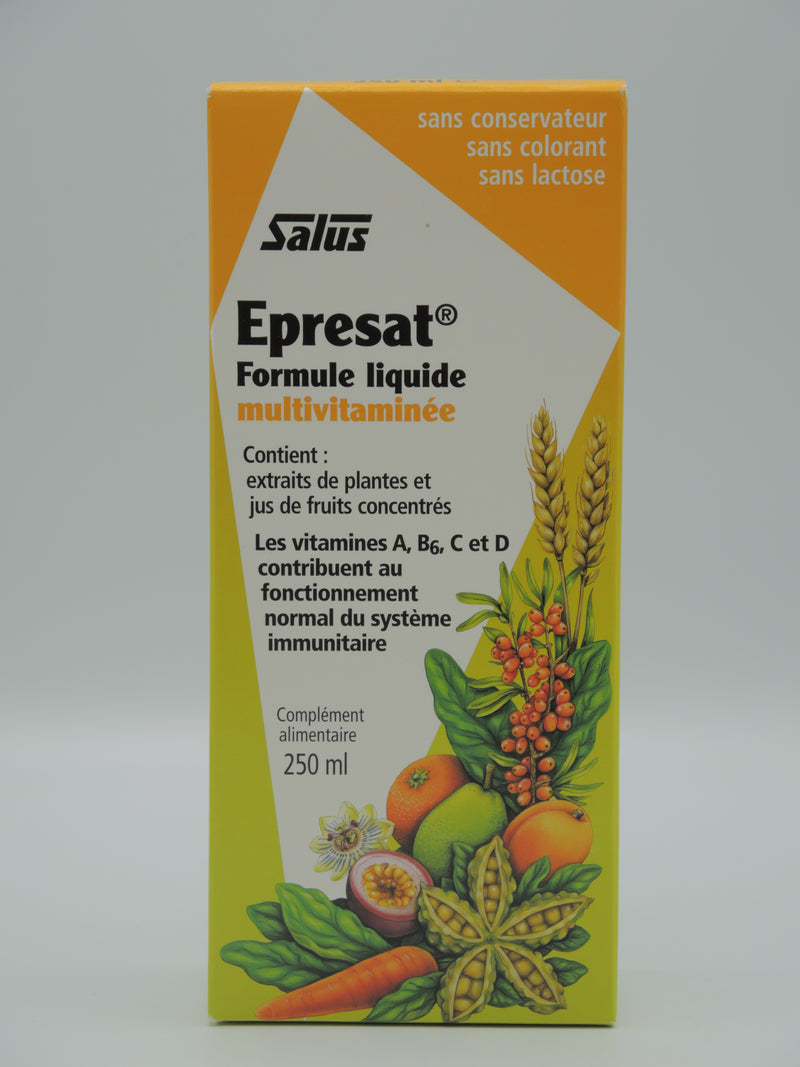 Epresat, formule liquide multivitaminée, 250ml, Salus