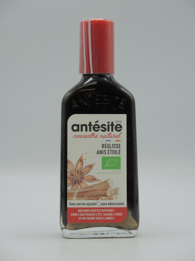 Antésite, concentré naturel, Réglisse-anis étoilé, 12cl