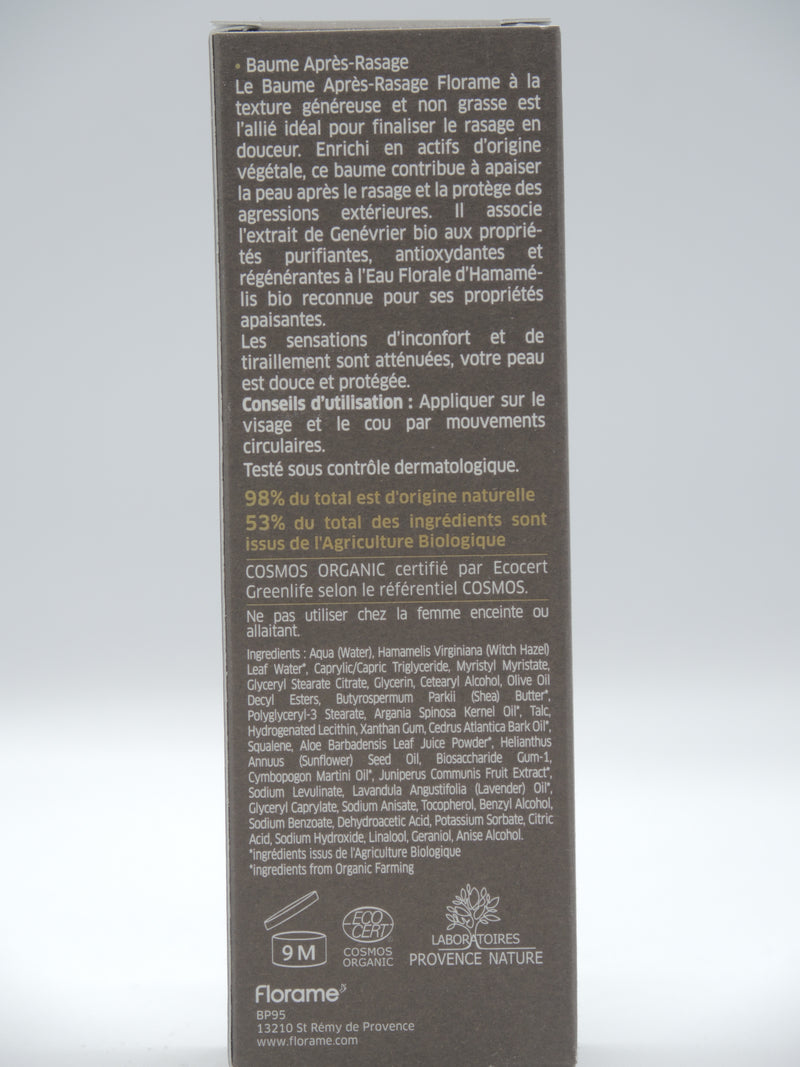 Baume après-rasage, 75ml, Florame