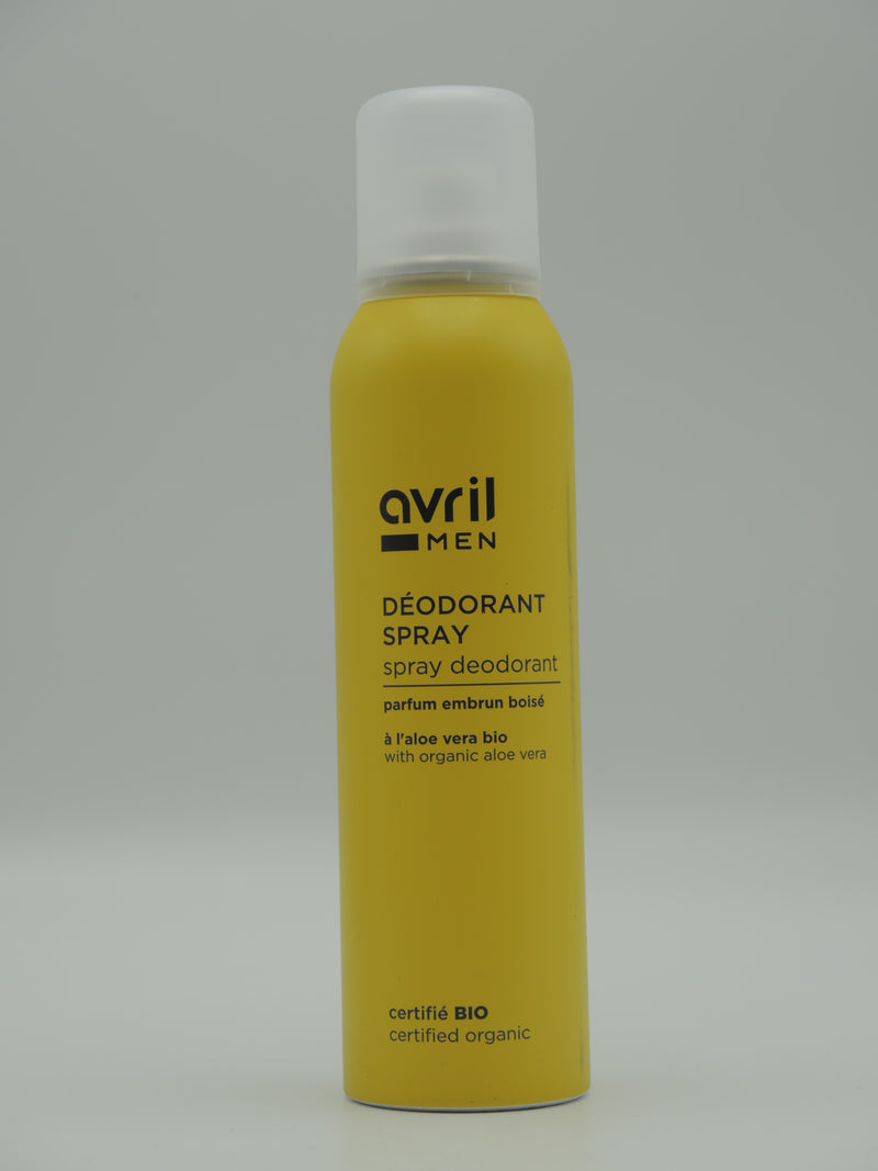 DÉODORANT SPRAY HOMME 150 ML, AVRIL