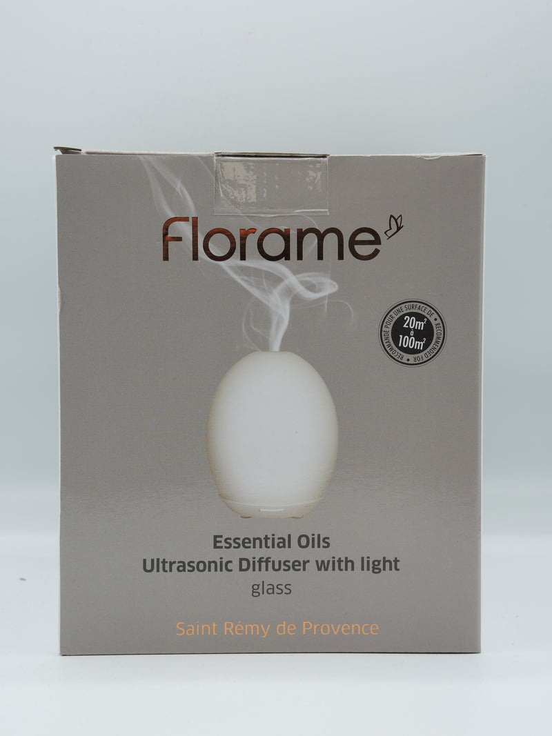 Diffuseur brume ultrasonique lumineux d'huiles essentielles, Florame