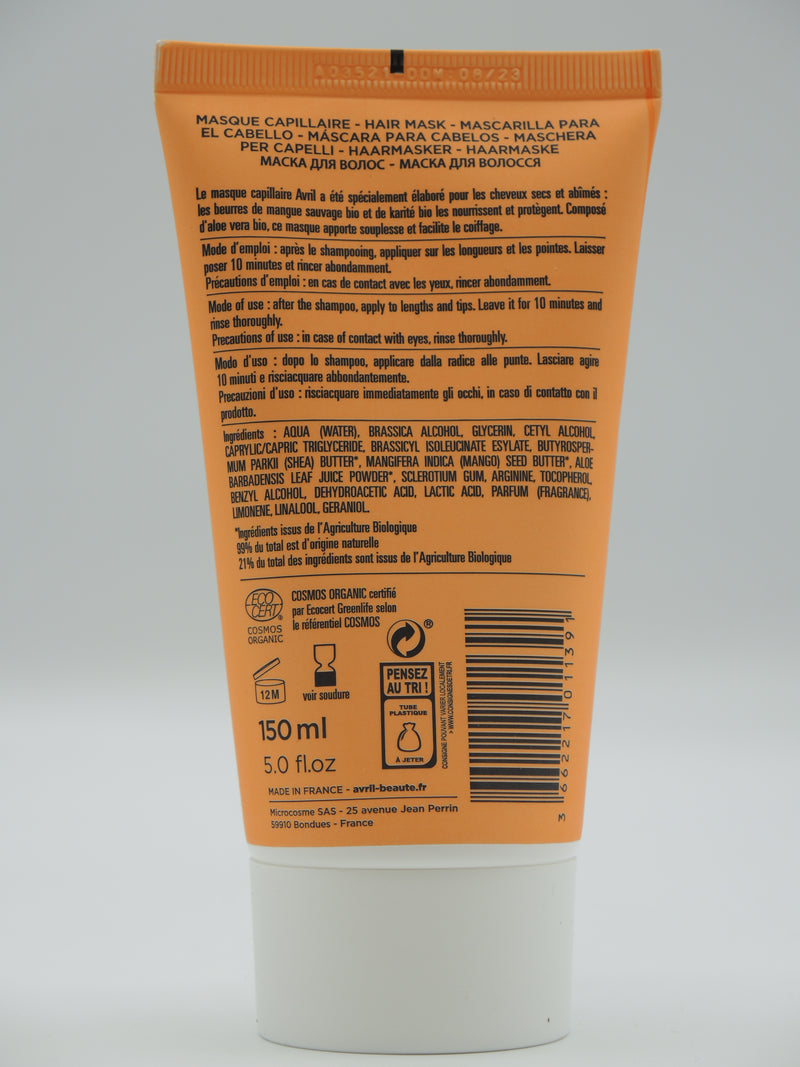 MASQUE CAPILLAIRE 150 ML, AVRIL