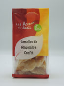 Lamelles de gingembre confit, 125g, les Accents du Soleil