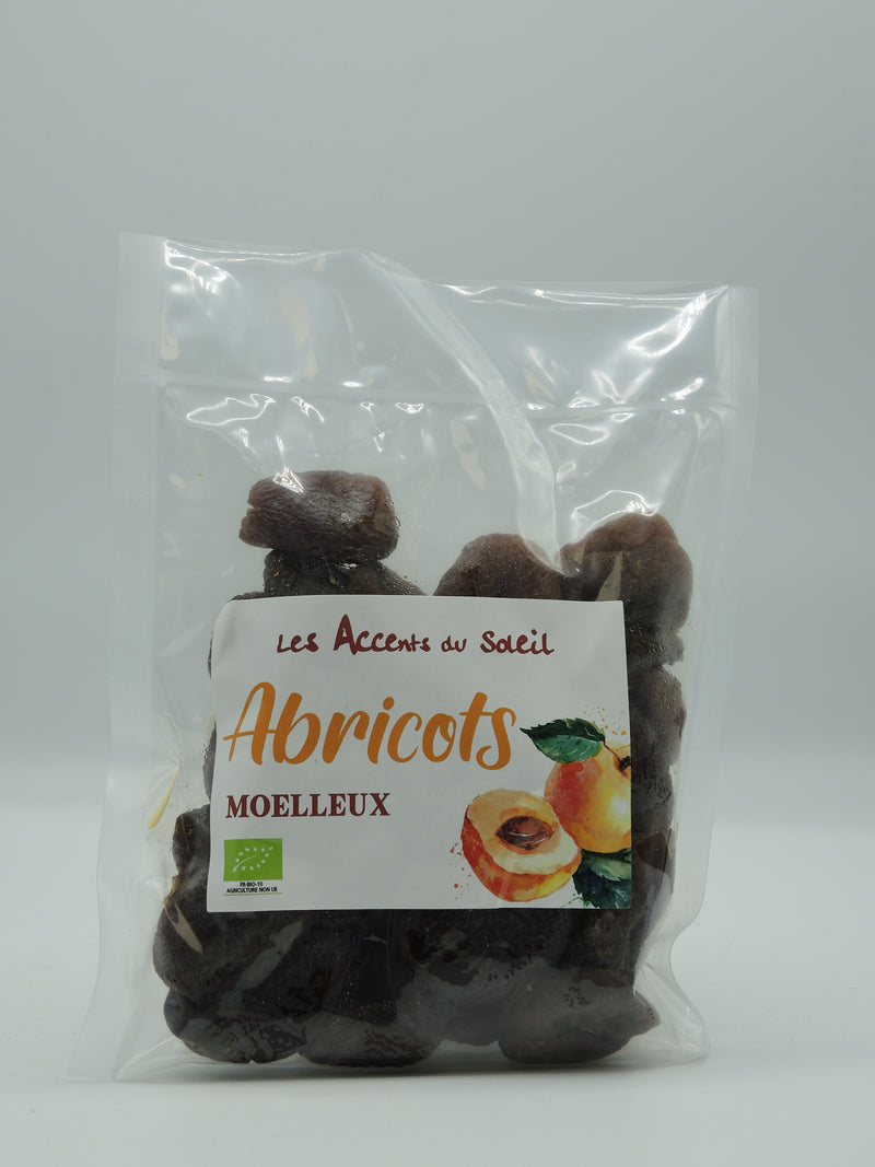 Abricots moelleux, 250g, les Accents du Soleil