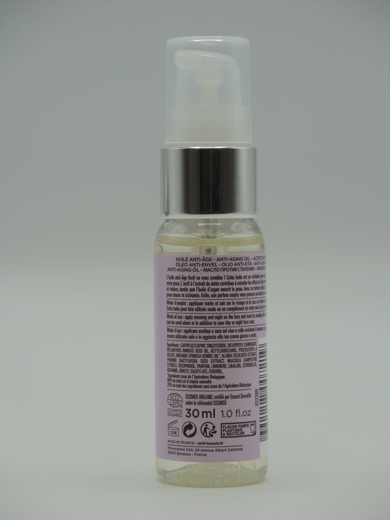 HUILE ANTI-ÂGE 30ML, AVRIL