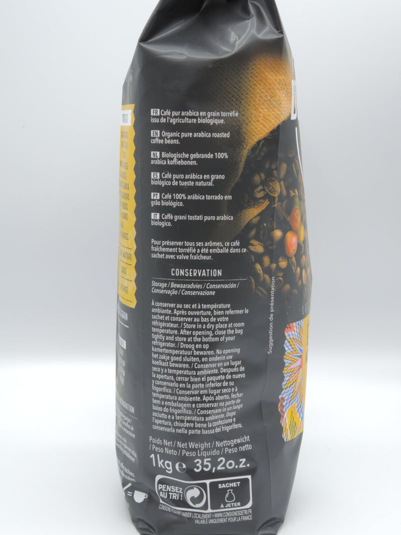 Moka Ethiopie Pur Arabica Bio, Grains, 1kg, Destination