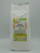 Farine d'épeautre demi-complète T110, 1kg, Moulin des Moines