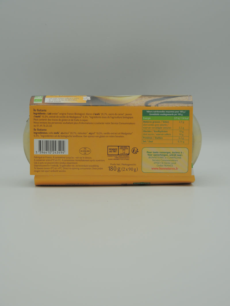 ÎLE FLOTTANTE 180g, Bonneterre