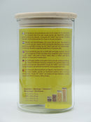 Bocal verre avec couvercle en bois, 0,8l, Ah table !