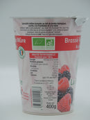 Brassé framboise-mûre au lait de brebis, 400g, la Bergerie