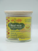 Bocal verre avec couvercle en bois, 0,5l, Ah table !