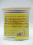 Bocal verre avec couvercle en bois, 0,5l, Ah table !