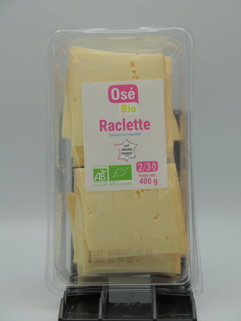Raclette, 400g, Osé bio