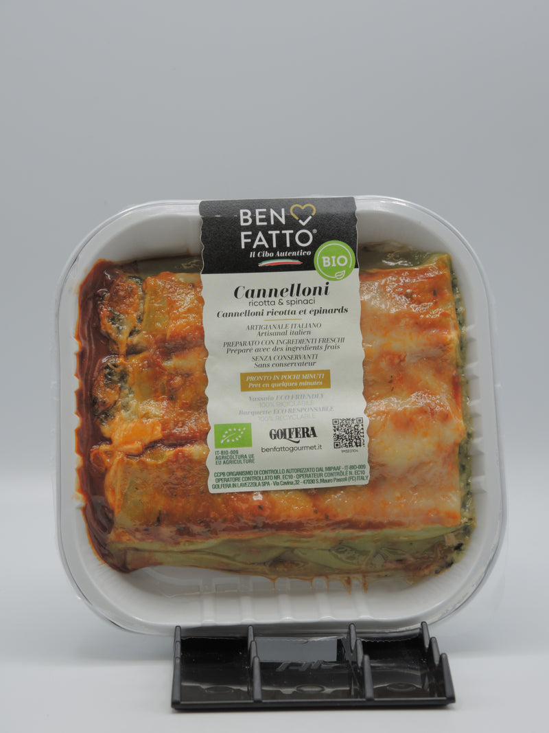 Cannelloni ricotta & épinards, 250g, Ben fatto