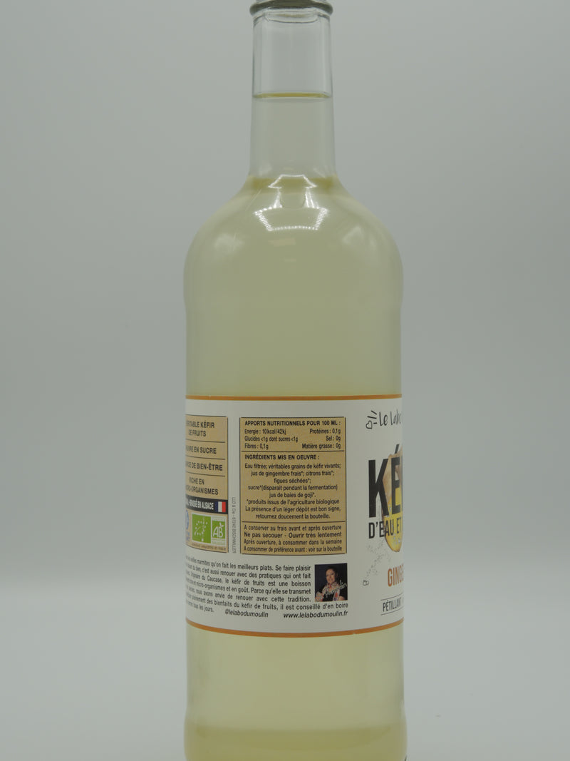 Kéfir gingembre, 75cl, le Labo Dumoulin