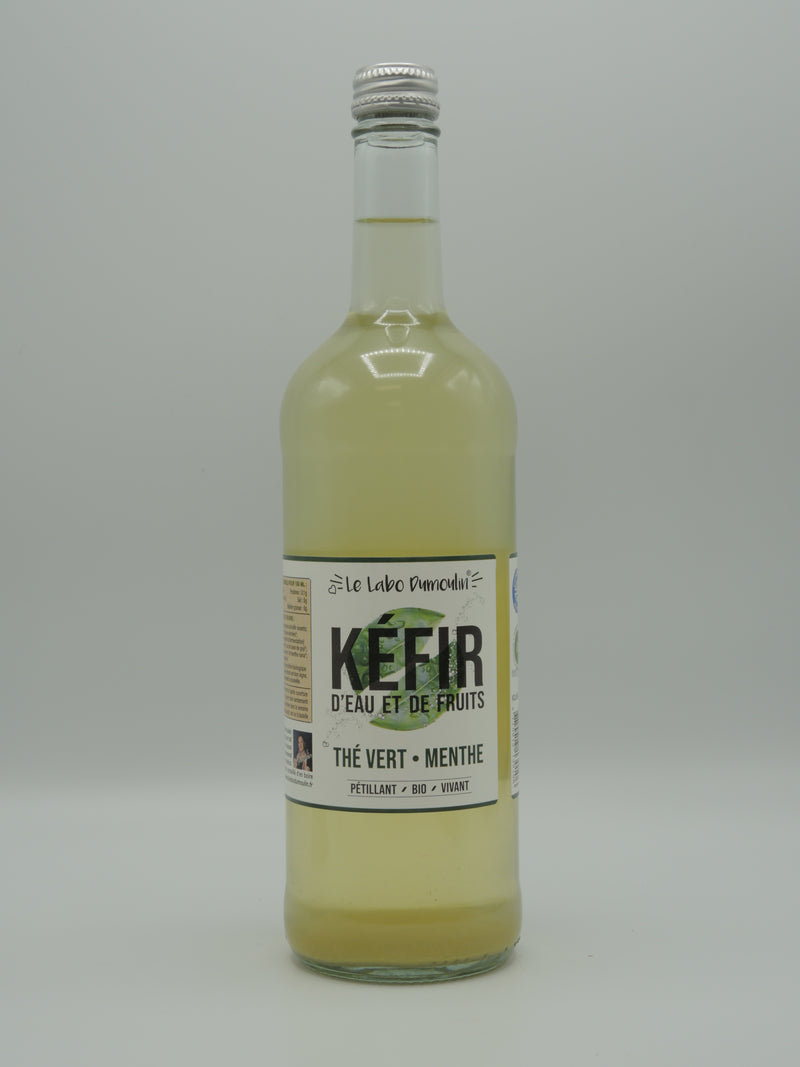 Kéfir thé vert & menthe, 75cl, la Labo Dumoulin