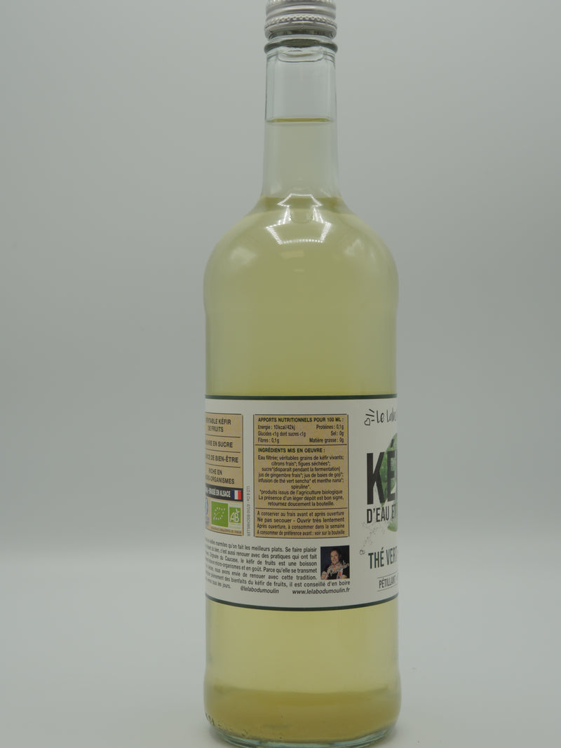 Kéfir thé vert & menthe, 75cl, la Labo Dumoulin
