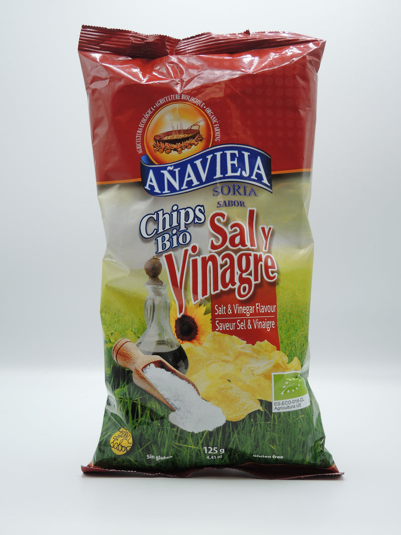 Chips bio “Sel et Vinaigre”, 100g, Anavieja