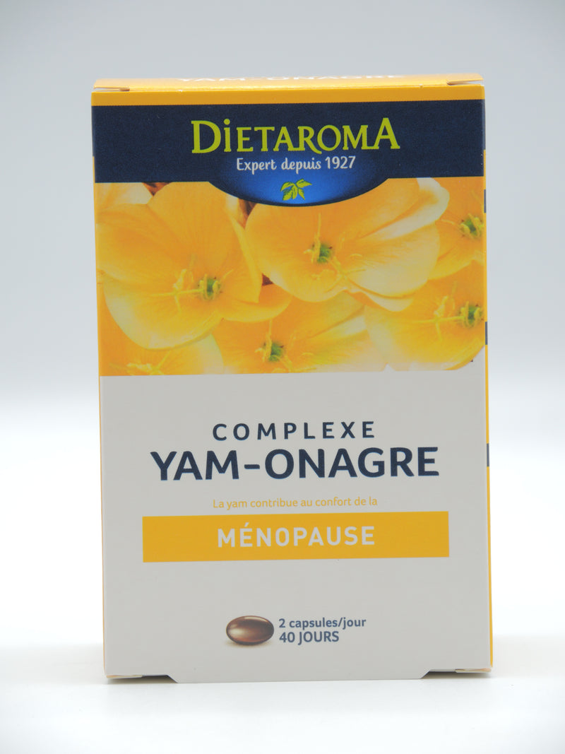 COMPLEXE YAM-ONAGRE, 80 capsules, Dietaroma