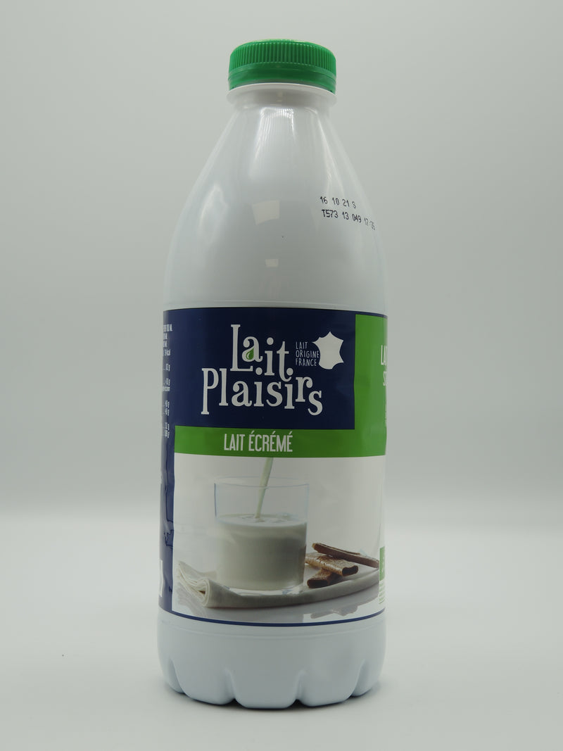 LAIT ÉCRÉMÉ STÉRILISÉ, 1l, Lait plaisirs