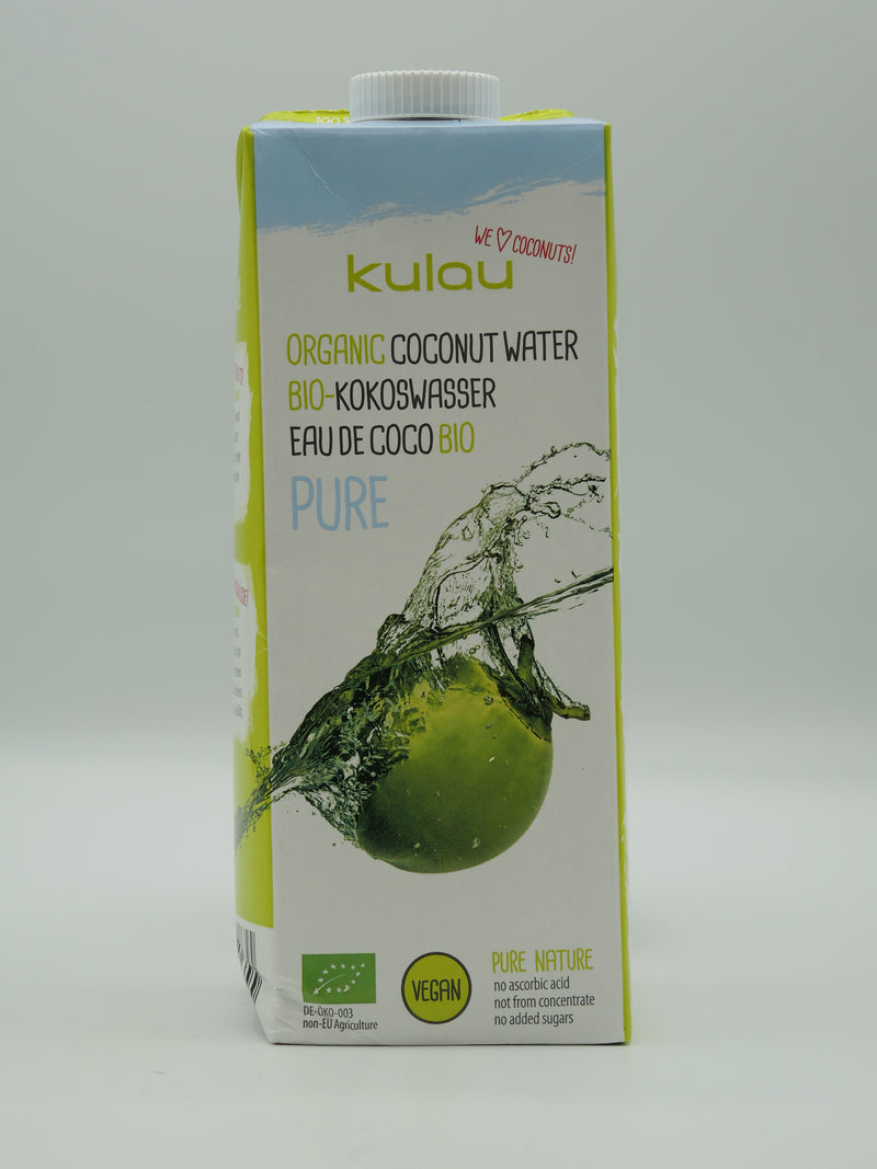 Eau de noix de coco biologique pure, 1l, Kulau