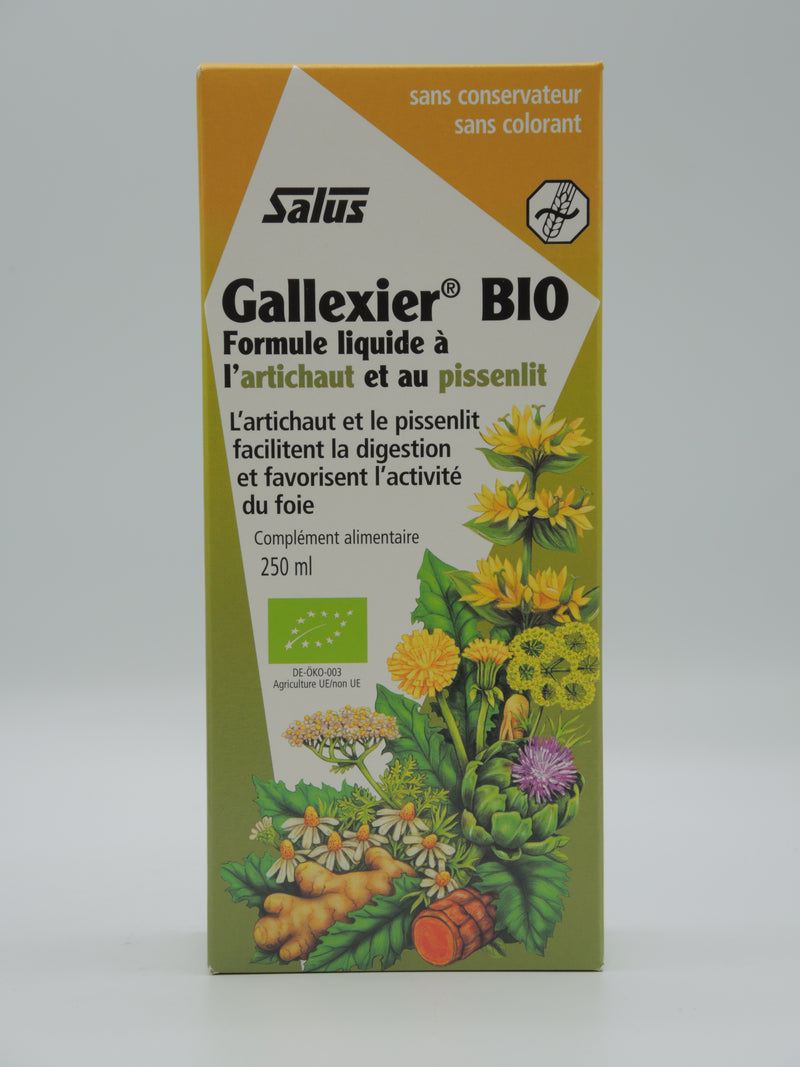 Gallexier, formule liquide, 250ml, Salus