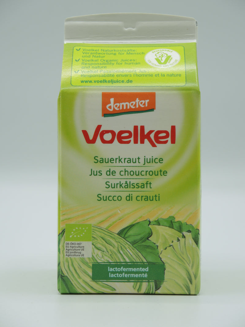 Jus de choucroute lacto-fermenté, 0,5l, Voelkel