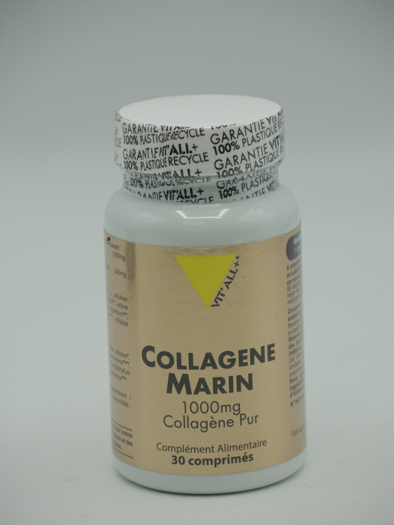 Collagène marin pur, 30 comprimés, Vit'all+