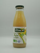 NECTAR DE POIRE DES ALPES 100% FRANCE BIO, 75cl, Vitamont