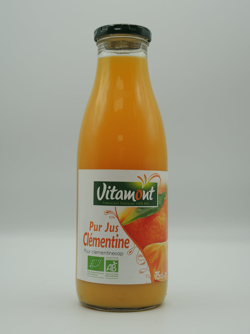 PUR JUS DE CLÉMENTINE BIO, 75cl, Vitamont