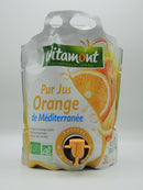 PUR JUS D’ORANGE DE MÉDITERRANÉE BIO, 3l, Vitamont