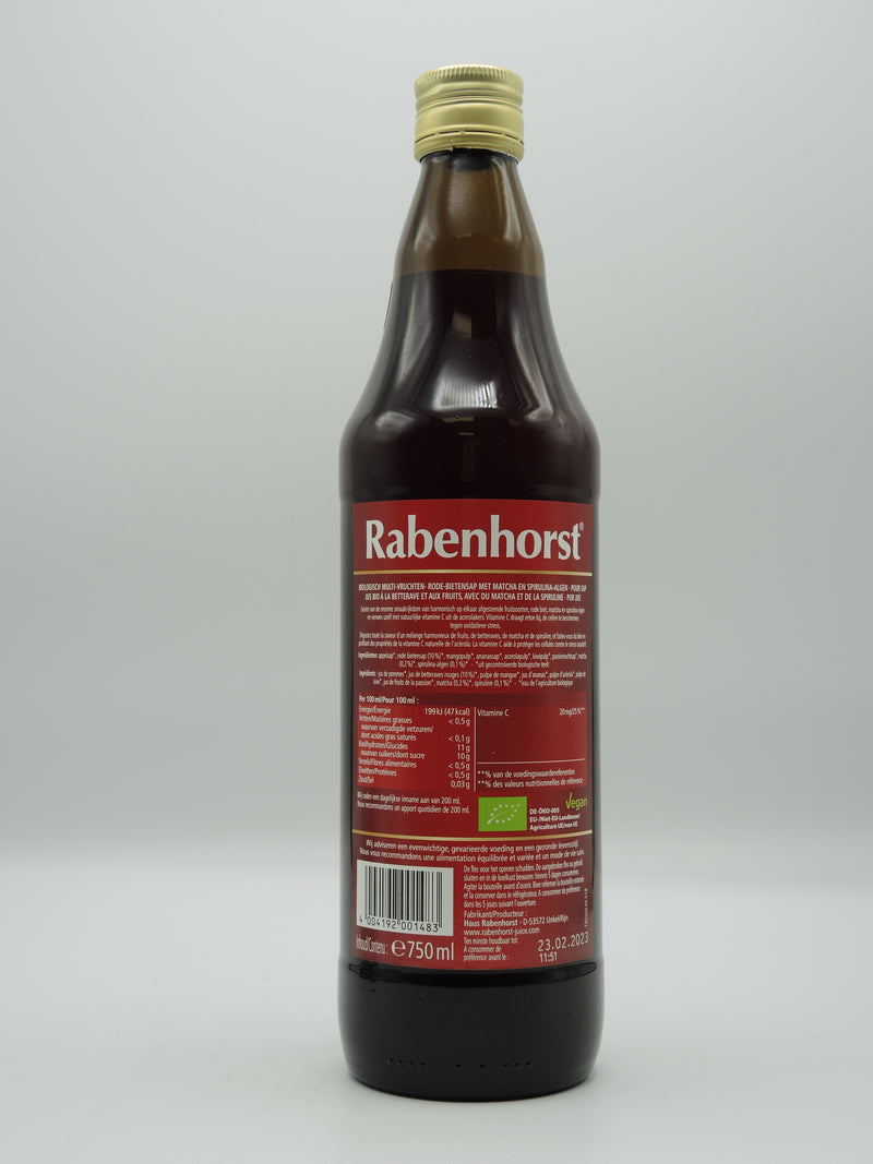Jus détox, 750ml, Rabenhorst