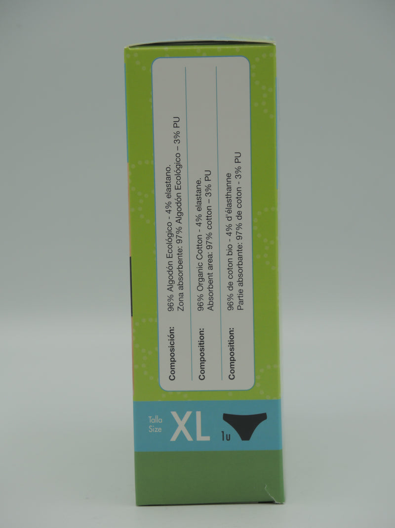 Culotte menstruelle, taille XL, Silvercare