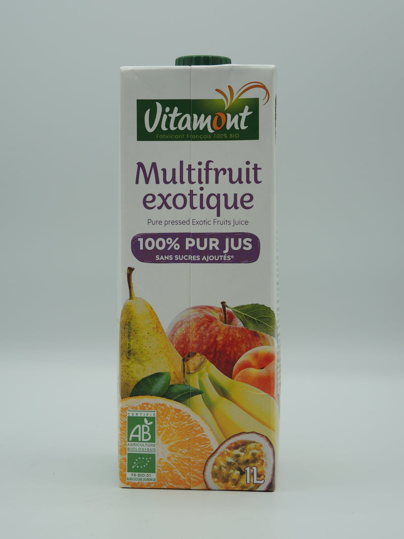 Multifruit exotique, 100% pur jus, 1l, Vitamont