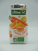 Cocktail orange, carotte, citron, 20cl, Vitamont
