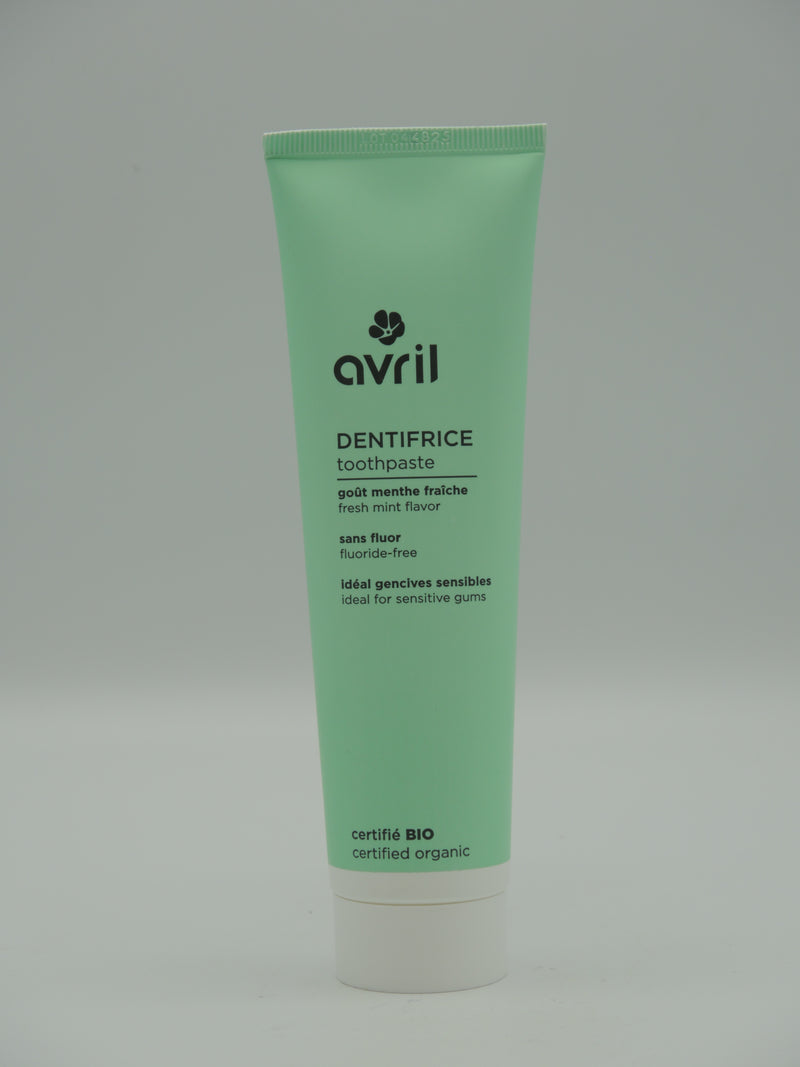 DENTIFRICE menthe, 100ml, Avril