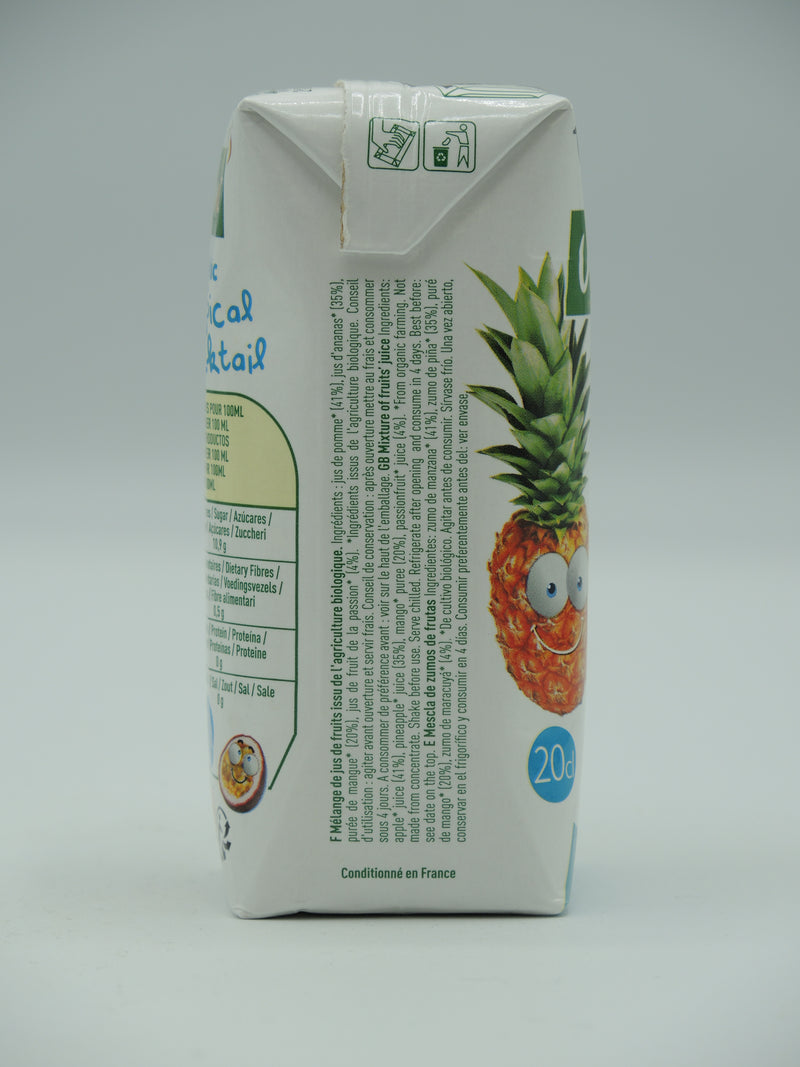 Cocktail kid's tropical, 20cl, Vitamont
