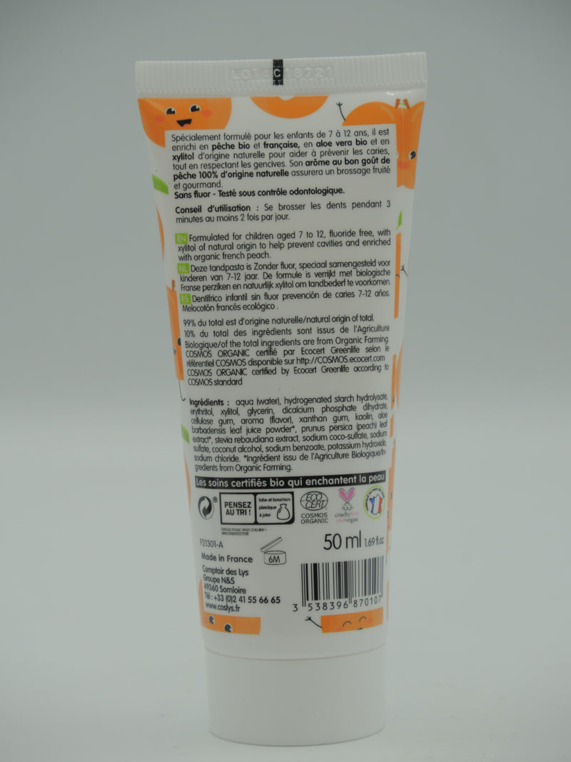 Dentifrice enfant, 50ml, Coslys