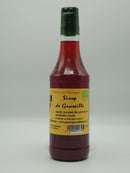 Sirop de groseille artisanal et Bio, 50cl, l'Herbier des Montagnes, origine Alsace