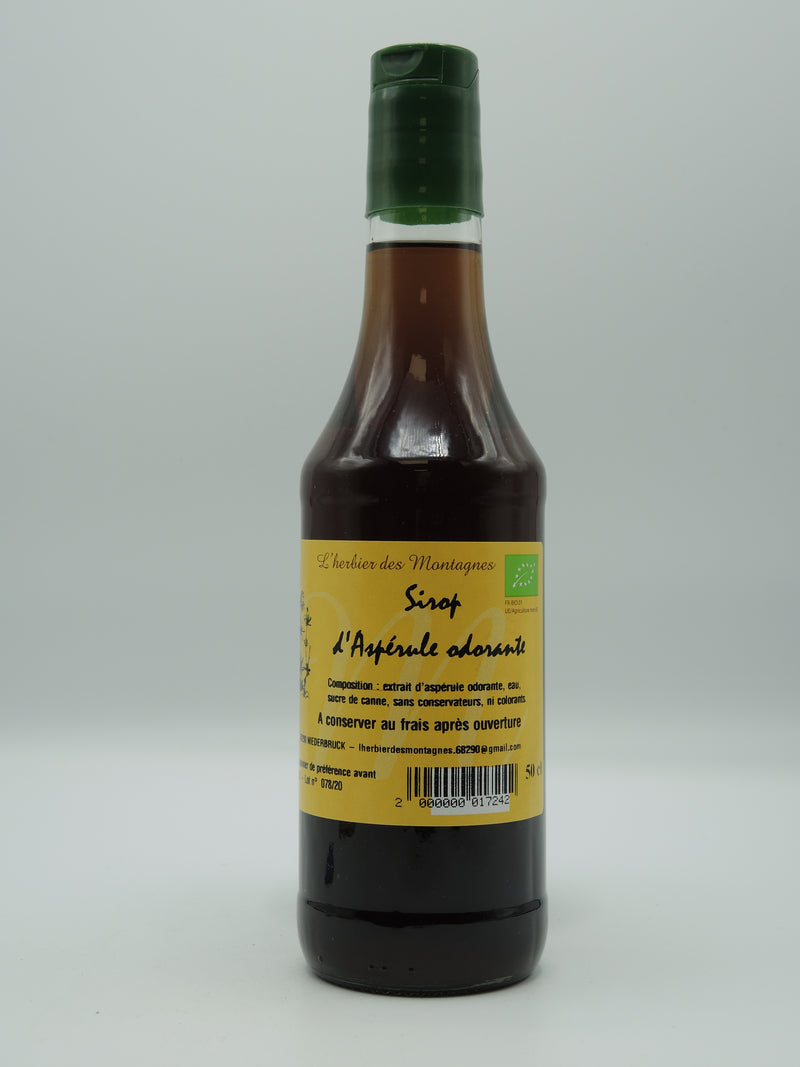 Sirop d'Aspérule odorante, 50cl, l'Herbier des Montagnes