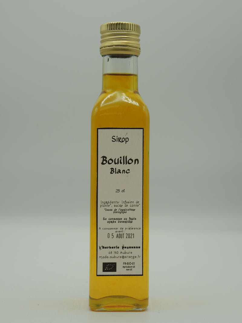Sirop de bouillon blanc, 25cl, l'herberie paysanne