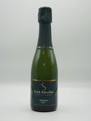 Vin Blanc Effervescent Bio AOC Champagne Brut, Cuvée Tradition, 37.5cl, Domaine Erick Schreiber
