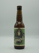 Bière Blonde Bio Artisanale Pils 33cl, la Goupils, Brasserie la Bicéphale d'Alsace