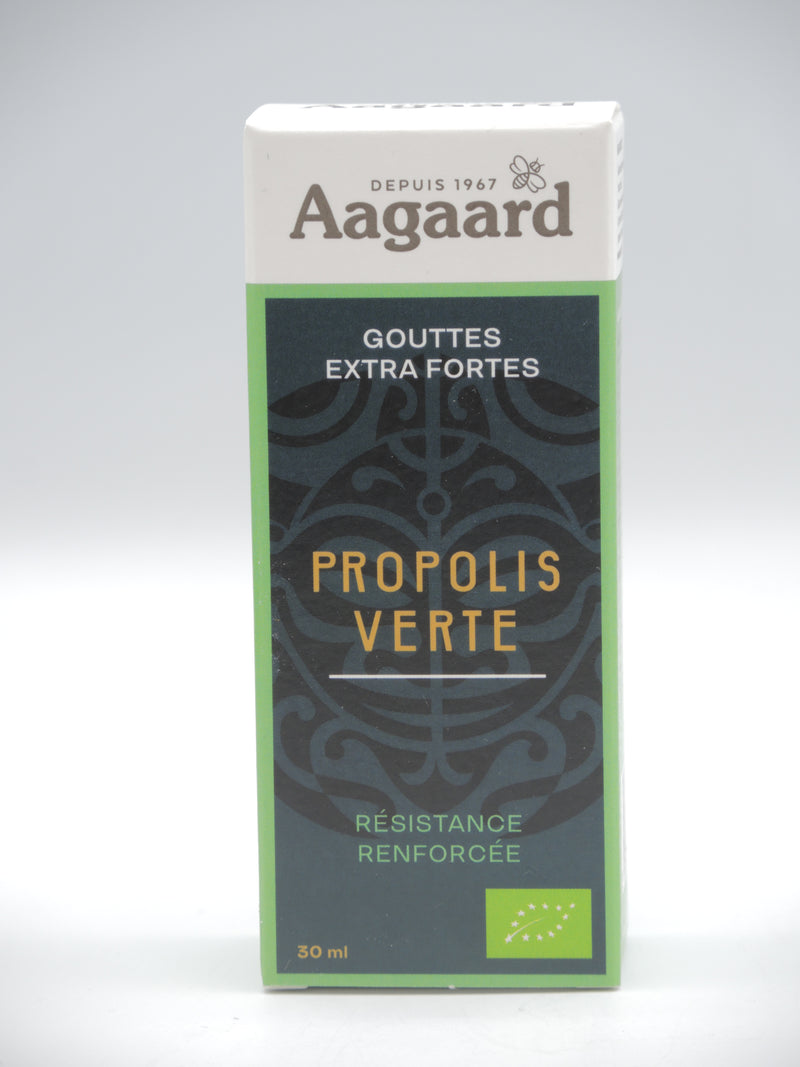 Propolis verte, gouttes extra fortes, 30ml, Aagaard